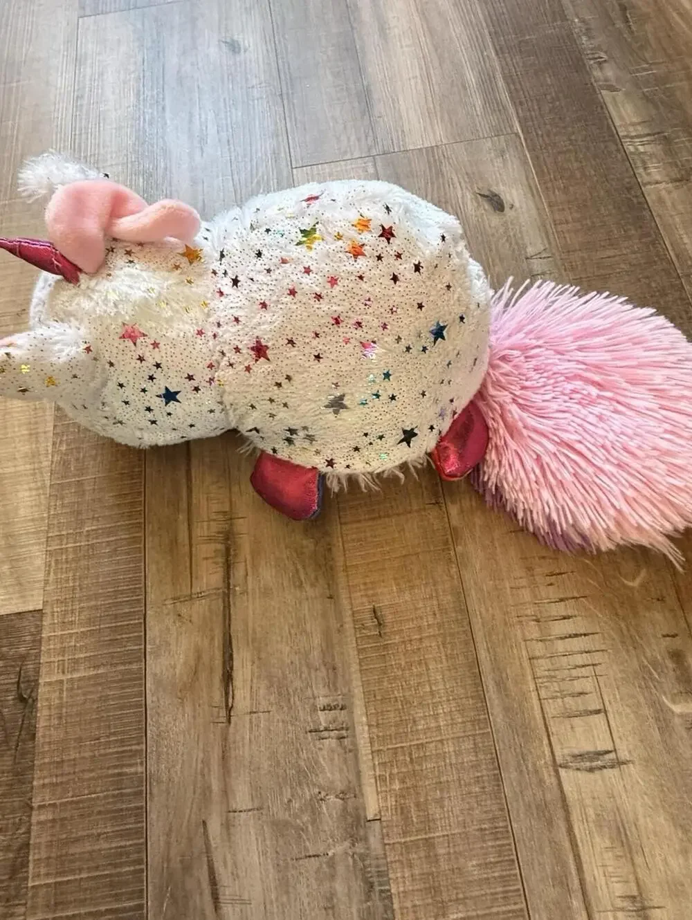 flip a zoo plush unicorn/‎ Pig Rainbow Feet